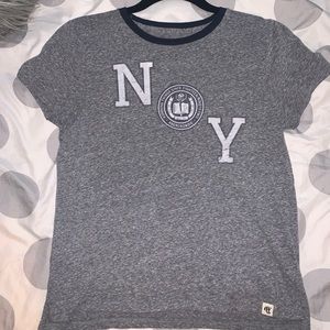 Abercrombie and Fitch Grey Short Sleeve Tee